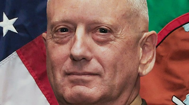 General James Mattis. Photo Credit: U.S. CENTCOM, Wikipedia Commons.