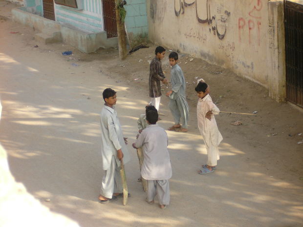 Children in Karachi, Pakistan.