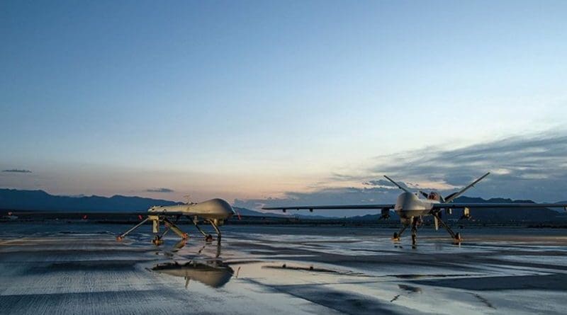 MQ-1 Predator and MQ-9 Reaper assigned to 432nd Aircraft Maintenance Squadron provided intelligence, surveillance, and reconnaissance, especially during Operations Iraqi Freedom and Enduring Freedom (U.S. Air Force/Vernon Young, Jr.)