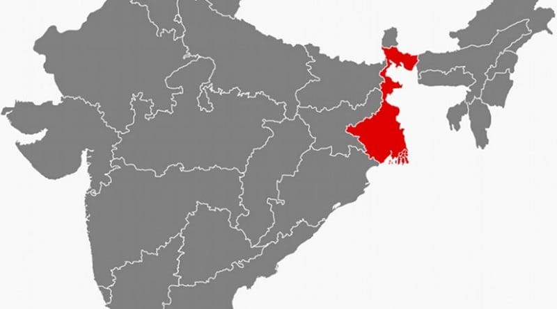 Location of West Bengal in India. Source: Wikipedia Commons.