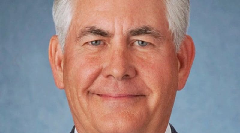 Rex Tillerson. Source: Wikipedia Commons.