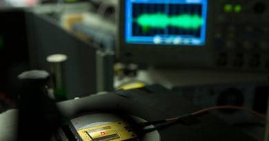 This tiny radio — whose building blocks are the size of two atoms — can withstand extremely harsh environments and is biocompatible, meaning it could work anywhere from a probe on Venus to a pacemaker in a human heart.