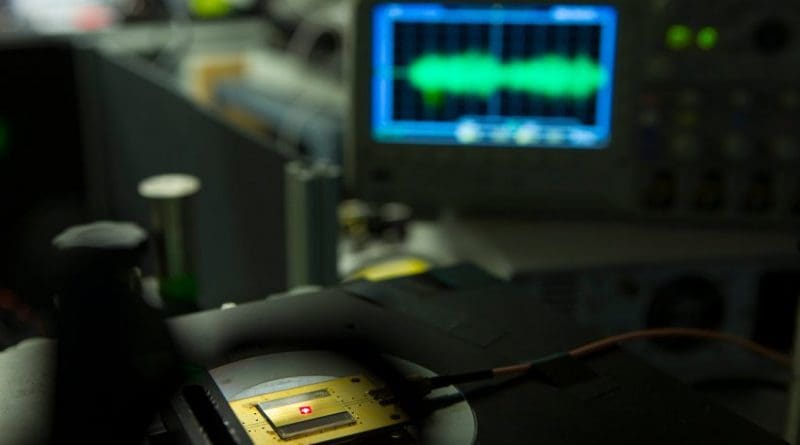 This tiny radio — whose building blocks are the size of two atoms — can withstand extremely harsh environments and is biocompatible, meaning it could work anywhere from a probe on Venus to a pacemaker in a human heart.