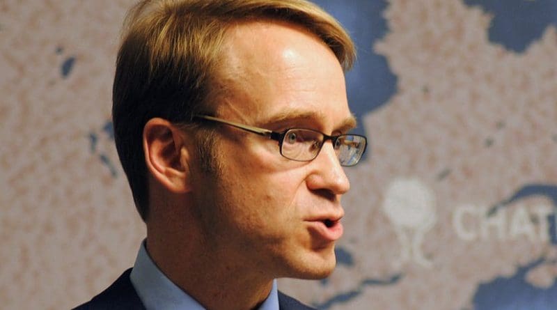 Dr Jens Weidmann, President of the Deutsche Bundesbank. Photo Credit: Chatham House, Wikipedia Commons.