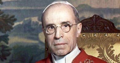His Holiness Pope Pius XII. Photo Credit: The Vatican, Wikipedia Commons.