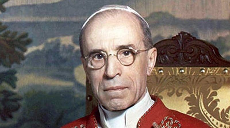 His Holiness Pope Pius XII. Photo Credit: The Vatican, Wikipedia Commons.