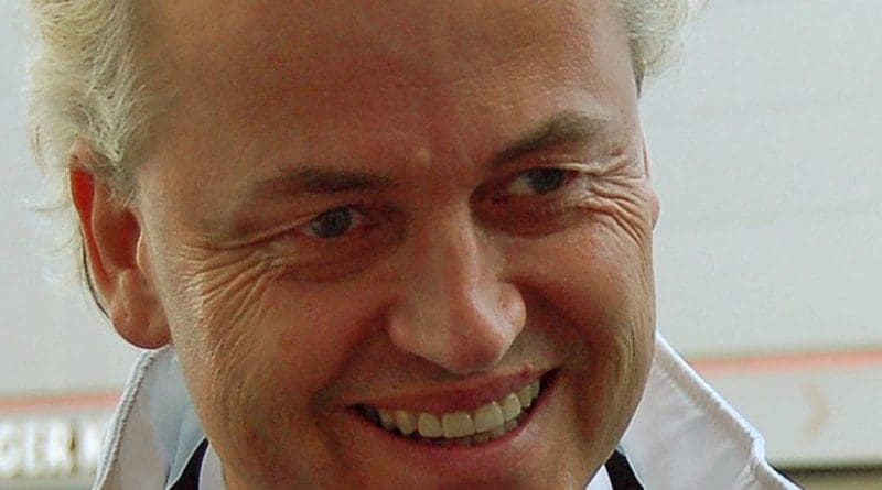 The Netherlands' Geert Wilders. Photo by Wouter Engler, Wikipedia Commons.