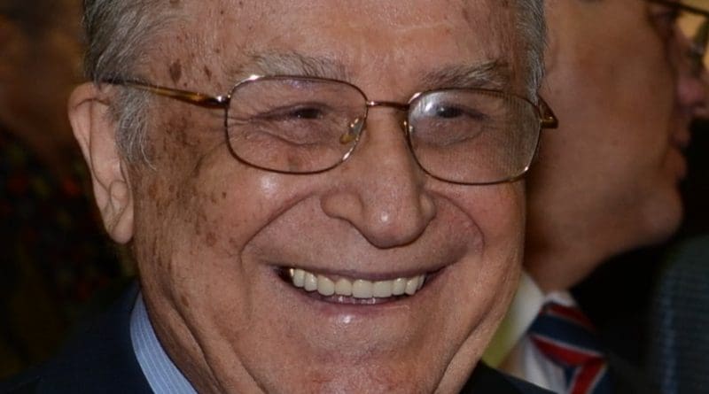 Romania's Ion Iliescu. Photo by Razvan Socol, Wikipedia Commons.