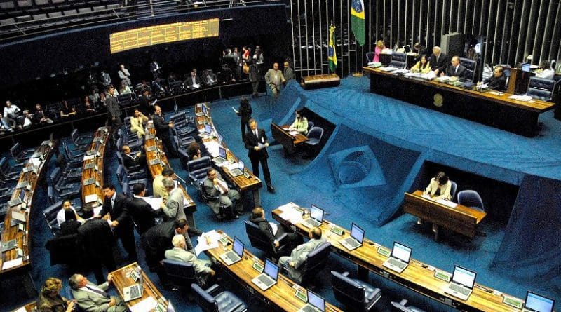 Brazil's Senate. Photo by Wilson Dias/ABr, Wikimedia Commons.