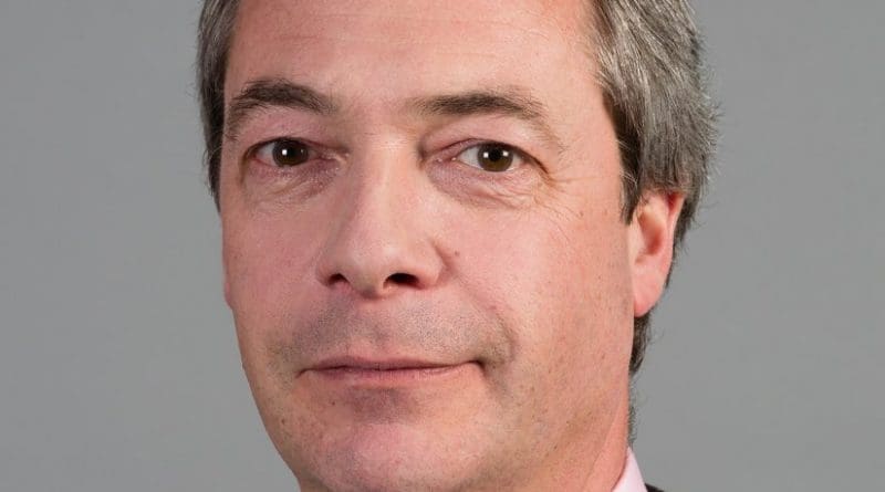 UK's Nigel Farage. Photo by Diliff, Wikipedia Commons.