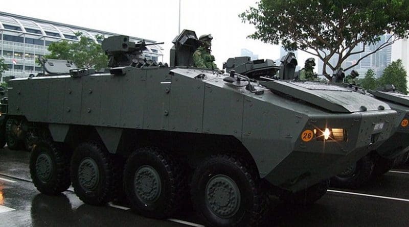 Terrex Infantry Carrier Vehicle. Photo by Limkopi, Wikipedia Commons.