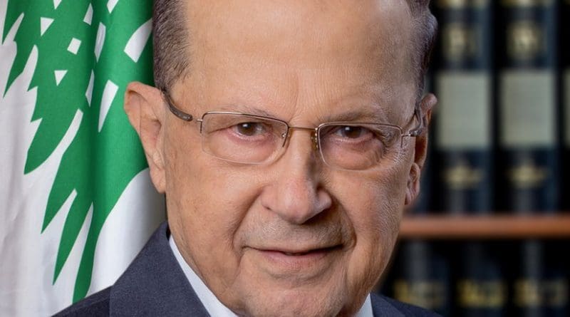 Lebanon's Michel Aoun. Photo by Mgchammas, Wikipedia Commons.
