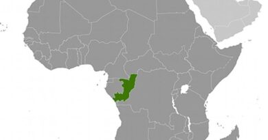 Location of Republic of Congo. Source: CIA World Factbook.