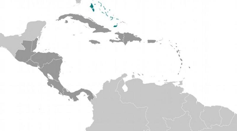 Location of The Bahamas. Source: CIA World Factbook