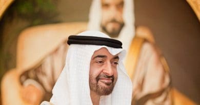 Abu Dhabi's Sheikh Mohamed bin Zayed Al Nahyan. Photo Credit: Abu Dhabi Crown Prince Court, Wikipedia Commons.