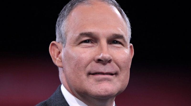 Scott Pruitt. Photo by Gage Skidmore, Wikipedia Commons.