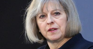 File photo of United Kingdom's Theresa May. Photo Credit: Foreign and Commonwealth Office, Wikipedia Commons.