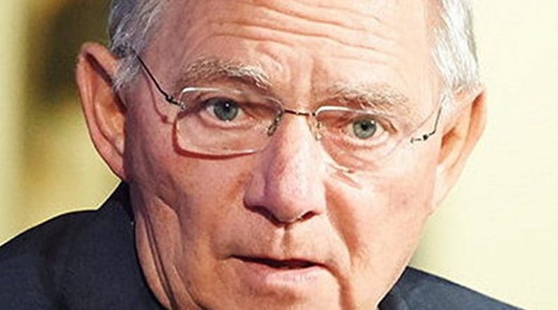 Germany's Wolfgang Schäuble. Photo Credit: European People's Party, Wikipedia Commons.