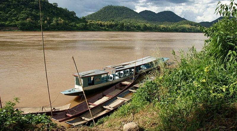 The Mekong in Laos. Photo by Allie Caulfield, Wikipedia Commons.