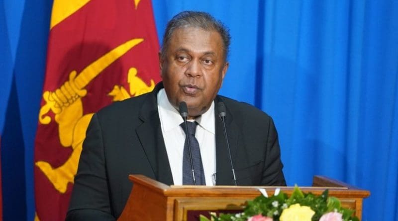 Sri Lanka's Mangala Samaraweera. Photo credit: Sri Lanka government.