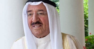 Al-Ahmad Al-Jaber Al-Sabah, the Amir of Kuwait. Official White House Photo by Pete Souza.