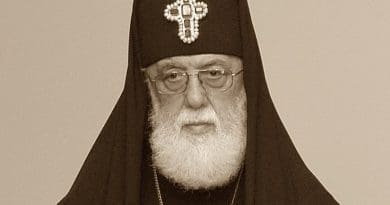 Illia II, Patriarch of Georgia’s Orthodox Church. Photo by Surprizi, Wikipedia Commons