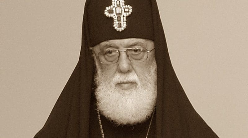 Illia II, Patriarch of Georgia’s Orthodox Church. Photo by Surprizi, Wikipedia Commons