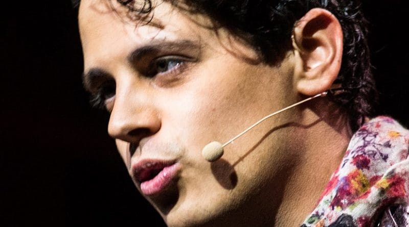Milo Yiannopoulos. Photo by Official Leweb Photos, Wikipedia Commons.