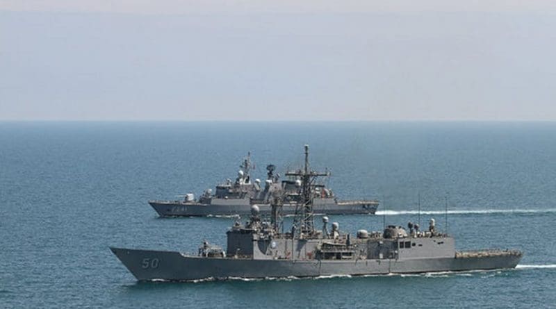 US navy ships during a NATO exercise in the Black Sea. Photo: US Navy/Wikimedia Commons.