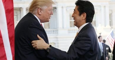 US President Donald Trump and Japan's Prime Minister Abe Shinzo. Photo Credit: Japan PM Office, kantei.go.jp