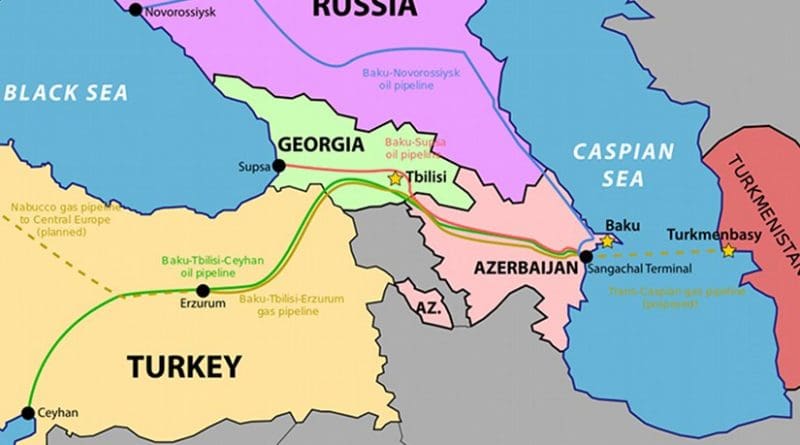 Trans-Caspian Gas Pipeline. Source: WIkipedia Commons.