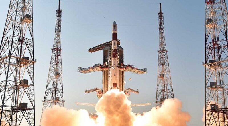 Antrix launch of Polar Satellite Launch Vehicle (PSLV). Photo Credit; Antrix and Indian Government.