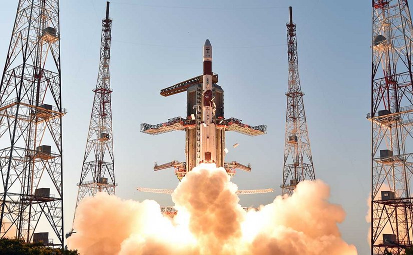 Antrix launch of Polar Satellite Launch Vehicle (PSLV). Photo Credit; Antrix and Indian Government.