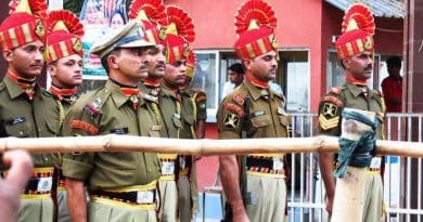 Bangladesh's Border Security Force (BSF) soldiers. Photo by Partho72, Wikimedia Commons.