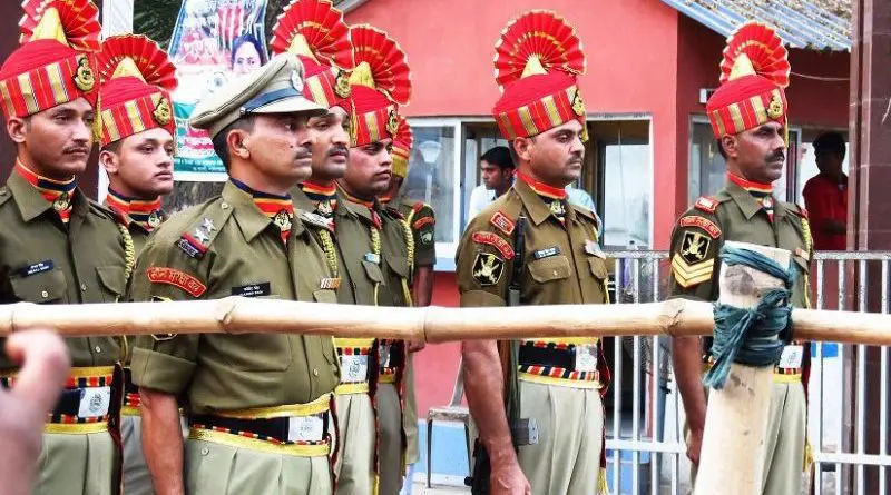 Bangladesh's Border Security Force (BSF) soldiers. Photo by Partho72, Wikimedia Commons.