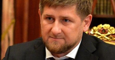 Chechnya's Ramzan Kadyrov. Photo Credit: Kremlin.ru