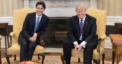 US President Donald Trump and Canada's Prime Minister Justin Trudeau. Photo Credit: White House.