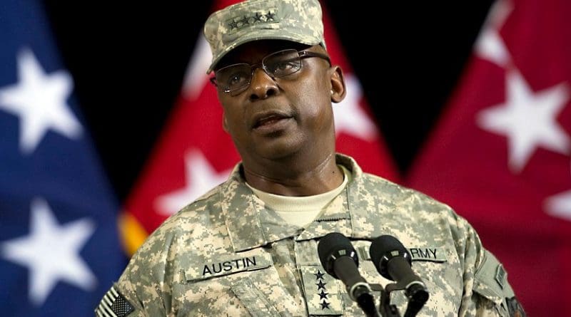 Army Gen. Lloyd J. Austin III, who commanded U.S. Central Command from March 22, 2013, to March 30, 2016. Photo Credit: DoD file photo, by U.S. Navy Petty Officer 1st Class Chad J. McNeeley.