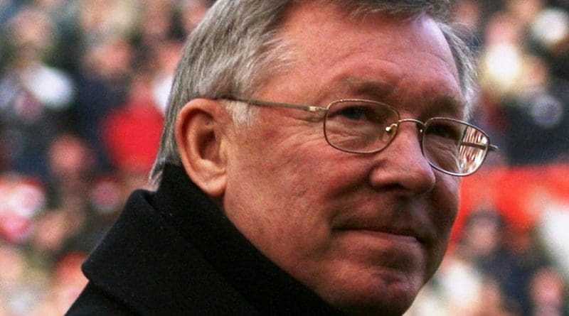 Sir Alex Ferguson. Photo by Austin Osuide, Wikipedia Commons.