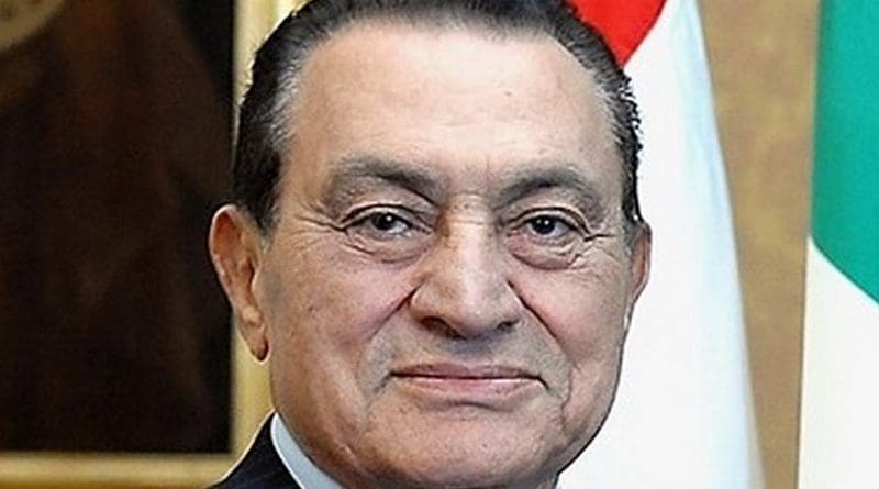Egypt's Hosni Mubarak. Photo Credit: Presidenza della Repubblica, Wikipedia Commons.