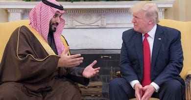 Saudi Arabia's Deputy Crown Prince Mohammed bin Salman and US President Donald Trump. Credit: Arab News.