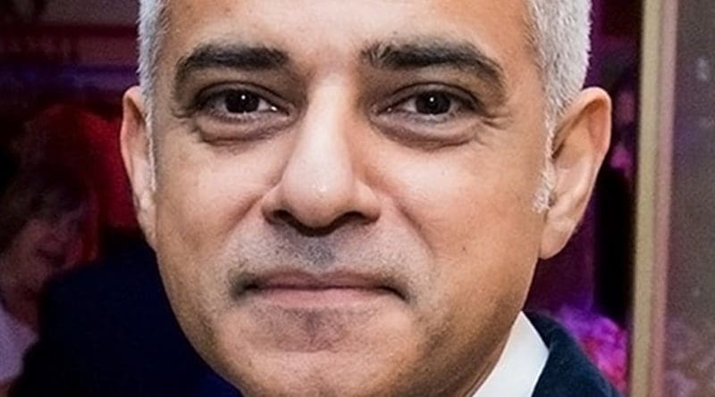 United Kingdom's Sadiq Khan. Photo Credit: US Embassy London, Wikipedia Commons.