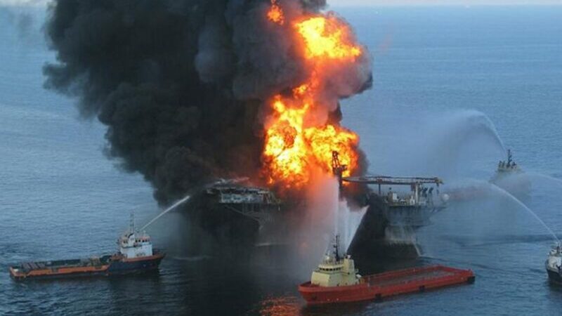 BP Deepwater Horizon oil spill. Photo courtesy US Coast Guard.