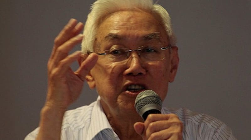 Luis Jalandoni, former chief negotiator of the rebel peace panel in talks with the Philippine government. Photo by Jimmy Domingo, http://www.ucanews.com