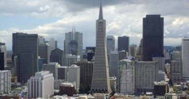 San Francisco skyscrapers.
