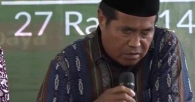 Indonesian reciter Sheikh Ja’afar Abdulrahman. Source: Screenshot from video.