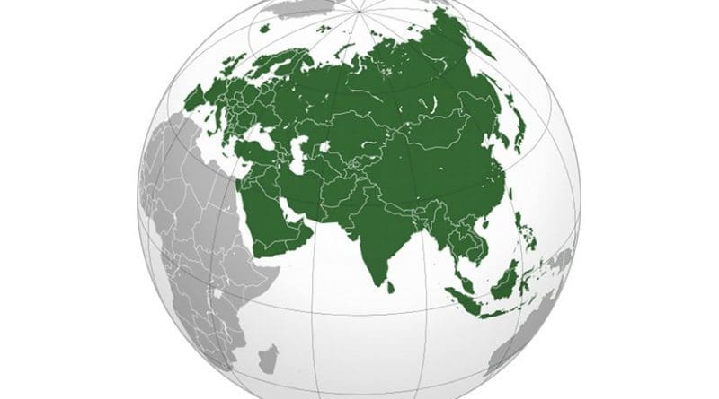 The Eurasia region. Credit: Wikipedia Commons.