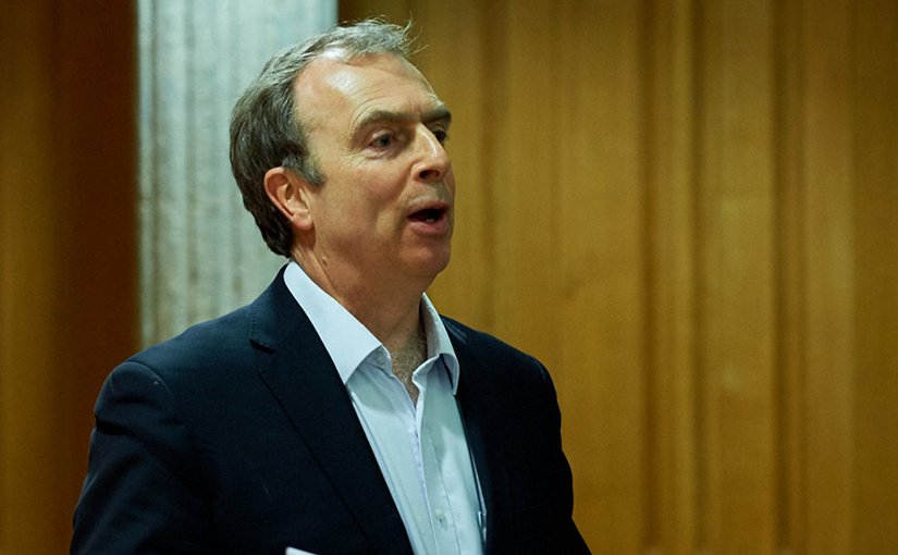 Peter Hitchens. Photo by Nigel Luckhurst, Wikipedia Commons.