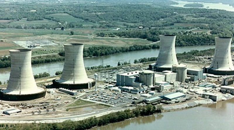 Three Mile Island nuclear plant in Pennsylvania. (Image: NRC)