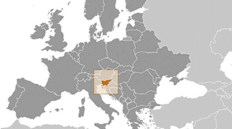 Location of Slovenia. Source: CIA World Factbook.